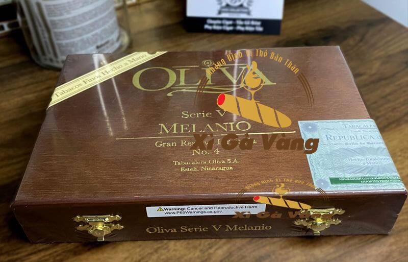 Xì Gà Vàng là đơn vị phân phối Oliva Serie V Melanio Maduro No.4 chính hãng